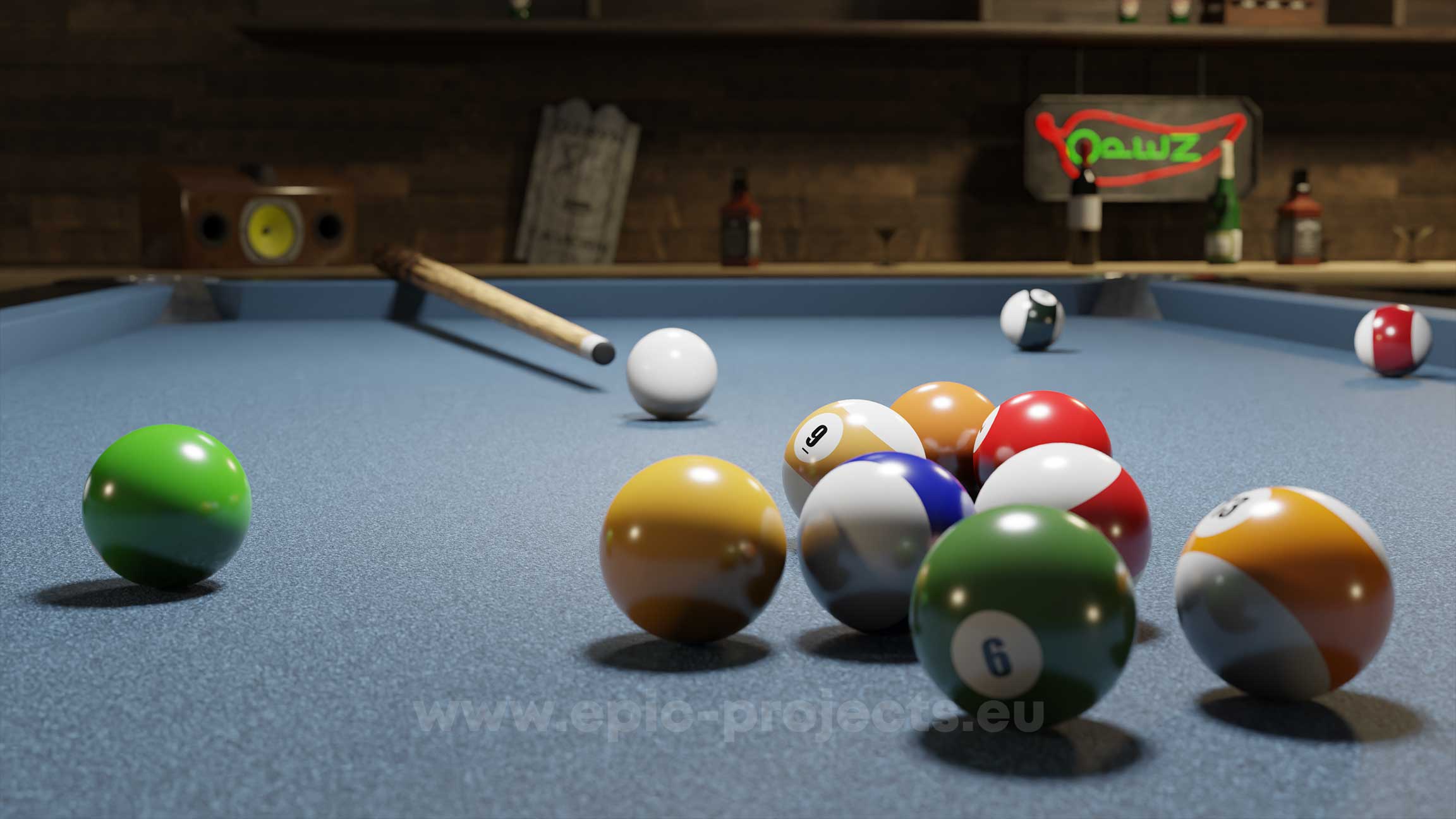 Epic Projects Billard Table